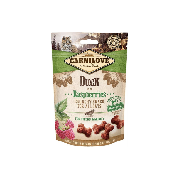 Carnilove Duck Sprd snack godbidder til katte 50 g.